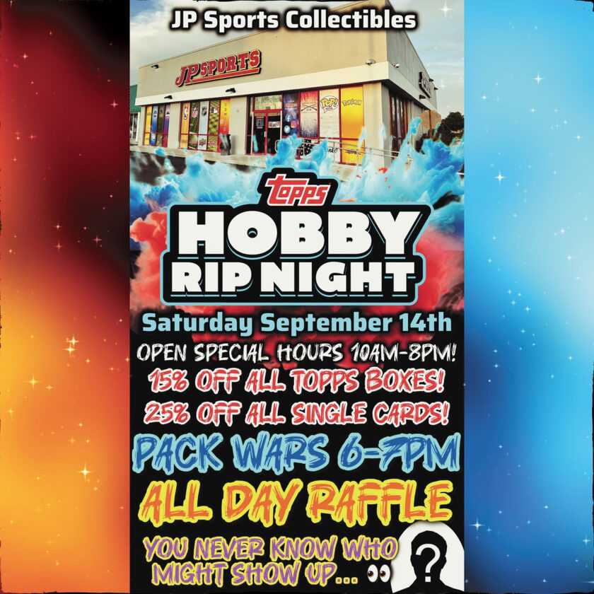 JP Sports Collectibles in Cape Coral set to participate in Topps Hobby